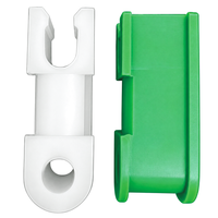 Support d'axe stable en profilé renforcé PVDF D601 pour convoyeur de circuits imprimés, avec support 40 pour lignes horizontales de traitement humide de circuits imprimés