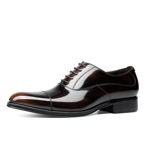 Zapatos Oxford de Cuero Auténtico con Correa Ajustable y Soporte de Arco, Impermeables, con Punta en Pico, Casuales y de Vestir para Hombre - Product Image 5