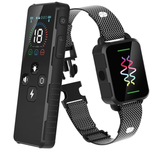 IPetDog 2024 plus récent collier de dressage pour <span class=keywords><strong>chien</strong></span> à distance Turbo Boost pour petits chiens de taille moyenne correcteur d'aboiements excessifs pour animaux de compagnie - Product Image 1