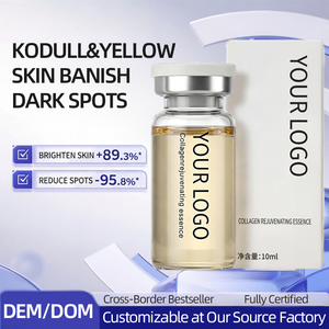 Nicotinamida para Reducir Líneas Finas y Manchas Oscuras, Reafirmante, Antiarrugas, Iluminadora, Ampolla <span class=keywords><strong>con</strong></span> Ácido Hialurónico y Colágeno - Product Image 1