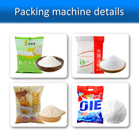 Machine d'emballage automatique verticale pour poudres, pour sacs/aliments sous film, avec fonctions d'enroulement et de scellage