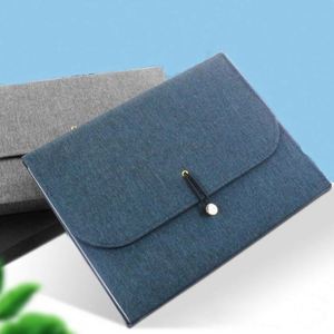 Organisateur de documents extensible en toile Oxford, format A4, imperméable, avec 13 pochettes pour étiquettes, classeur extensible pour entreprise - Product Image 3