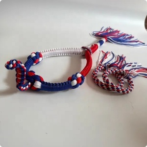 Bracelet de Muay Thai traditionnel Pra Jiad en corde, fait main, rétro, pour arts martiaux thaïlandais, taille réglable pour adultes et enfants - Product Image 2