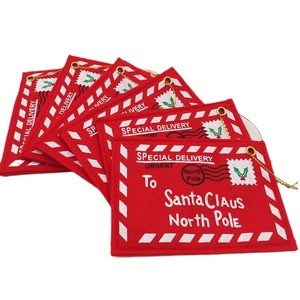 Hot Selling Red Christmas Envelopes Christmas <b>Tree</b> Hanging Candy Card Letter to Santa Claus Xmas Candy Gift Bag <b>Tree</b> <b>Ornament</b> - Product Image 1
