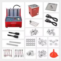 Original para automotriz LAUNCH CNC 602A inyector probador y limpiador con 6 cilindros 220V garantía completa máquina probador