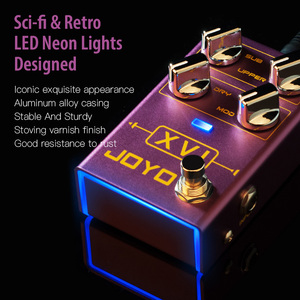 Pédale d'effet de guitare JOYO R-13 Octave en alliage d'aluminium 240g, pédale monophonique avec fonction de réglage indépendant des octaves hautes/basses - Product Image 6