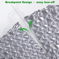 Rouleau de film gonflable en PE haute résistance Boyang pour emballage logistique, remplissage de vide, sacs d'air pré-perforés