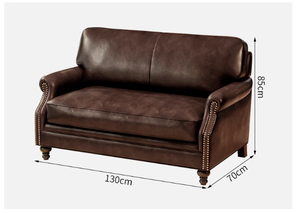 Ensemble canapé et table-chaises rétro américain sur mesure pour bars, restaurants occidentaux, cafés musicaux et cafés - Product Image 6