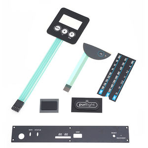 Membranas Adhesivas de Policarbonato (PC) con Impresión de Serigrafía Personalizada para Paneles de Control Electrónicos - Product Image 1