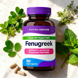 Suplemen Formula Herbal alami untuk wanita bebas Gluten kapsul Vegan bubuk ekstrak biji <span class=keywords><strong>Fenugreek</strong></span> - Product Image 4