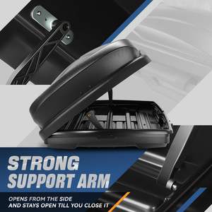 Muestra Gratuita, OEM Personalizado, Caja de Almacenamiento Impermeable para Techo de Auto, de PVC, Universal, de 21 Pies Cúbicos, para Equipaje - Product Image 4