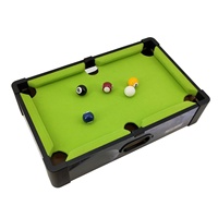 Mesa de Billar Mini Ligera y Personalizable al por Mayor, Juego de Billar de MDF para Interiores, para Distribuidores y Importadores de Cadenas Minoristas