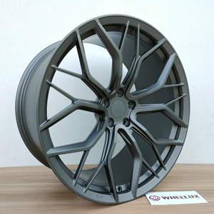 Llantas de aleación forjadas negras mate, <span class=keywords><strong>1</strong></span> pieza, <span class=keywords><strong>18</strong></span> 19 20 21 pulgadas para ruedas <span class=keywords><strong>Maserati</strong></span> Ghibli 3200GT Gran <span class=keywords><strong>MC20</strong></span> Grecale Levante - Product Image 1