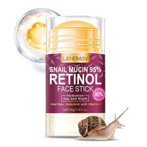 Sérum réparateur quotidien <span class=keywords><strong>hydratant</strong></span> anti-âge raffermissant réduction des rides <span class=keywords><strong>à</strong></span> la mucine d'escargot 95% Stick <span class=keywords><strong>hydratant</strong></span> pour le <span class=keywords><strong>visage</strong></span> avec du rétinol - Product Image 6
