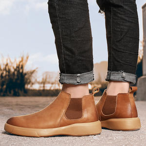 Chaussures haut de gamme avec empeigne en cuir véritable et semelle en caoutchouc antidérapante, idéales pour les affaires et les vacances - Product Image 5