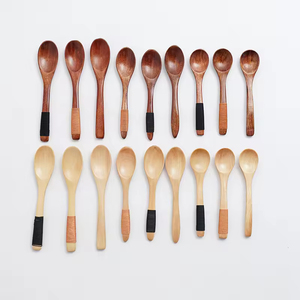 Bán Buôn Thân Thiện Với Môi Tự Nhiên Kích Thước Khác Nhau Bằng Gỗ Thìa Súp Cho Nhà Bếp Nấu Ăn Gia Vị Dầu Cà Phê Trà Đường - Product Image 3