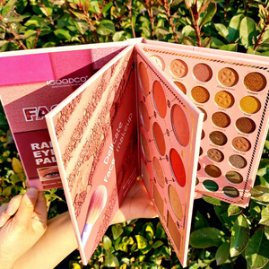 Palette d'ombres à paupières scintillantes imperméables de haute qualité, best-seller, pour peaux foncées et claires, logo personnalisé, vente en gros, marque privée, poudre - Product Image 2