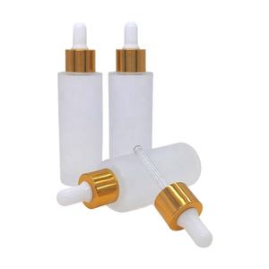 Botella de Vidrio Transparente Esmerilado con Serigrafía, Hombro Plano, para Aceite Esencial o Suero, en Tamaños de 20ml, 30ml, 40ml, 50ml, 60ml, 80ml, 100ml y 120ml - Product Image 5