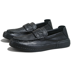 <span class=keywords><strong>Eleganti</strong></span> mocassini da uomo in pelle di mucca <span class=keywords><strong>scarpe</strong></span> da passeggio in mocassino resistenti e traspiranti <span class=keywords><strong>per</strong></span> l'uso quotidiano <span class=keywords><strong>per</strong></span> l'inverno - Product Image 1