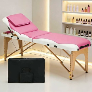 Table de massage pliable et portable pour esthétique, thérapie par agressions Zen, moxibustion, fitness et tatouage - Product Image 4