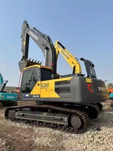 Excavatrice sur chenilles Volvo 240 d'occasion, pelle hydraulique Volvo de 24 tonnes pour la construction, vente en promotion - Product Image 1
