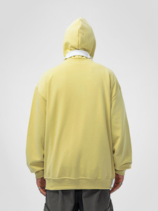 Sudadera con Capucha de Invierno de Alta Calidad, 300 g/m², 100 % Algodón, con Cierre y Estampado de Letras - Product Image 3