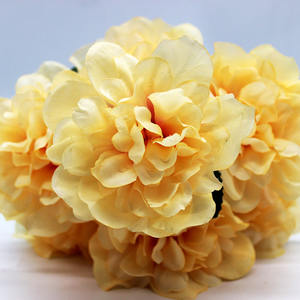 Ramo de flores de Dalias personalizadas, flores funerarias artificiales para el Día de los conmemorativos - Product Image 5