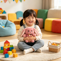 Peluche mignonne en gros : Lapin, Koala, Éléphant à longues oreilles – Prix pour machine à griffes, Cadeau d'anniversaire pour enfants, Peluche personnalisée OEM