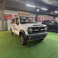 Pick-up électrique Xingpeng 50 kW, 4 portes, cabine double, 4 places, hybride, phares LED, freins à disque, batterie au lithium, 101-200 km d'autonomie