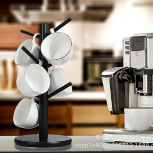 <b>Tree</b> Shaped <b>Mug</b> Holder 4in Wide Space Saving Coffee Cup Rack Home Kitchen Storage Stand - Product Image 4