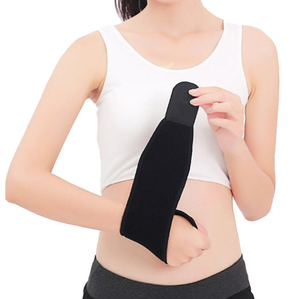 Cinturino <span class=keywords><strong>da</strong></span> polso regolabile in tessuto sportivo per protezione <span class=keywords><strong>da</strong></span> polso fascia alta elastica per il Fitness - Product Image 4