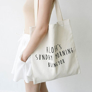 Personnalisé grand cabas en toile coton bio <span class=keywords><strong>sac</strong></span> réutilisable - Product Image 4