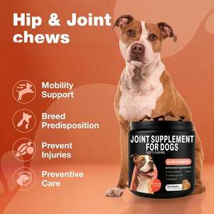 Suplementos para las Articulaciones de Mascotas, Masticables Blandos y Tabletas de 300 g, Apoyan la Salud de las Articulaciones, Mejoran la Vitalidad y Mantienen la Salud - Product Image 5