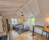 Maison préfabriquée en bois massif à faible coût, personnalisable, livrée en kit, à assembler soi-même, optimisée, directement de l'usine