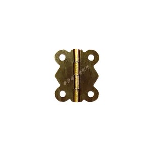 Bisagra para Muebles de Hierro, Diseño Retro de 180 Grados, para Caja de Madera, Montaje en Superficie, Duradera - Product Image 1