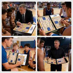 Kit de Portapapeles Magnético para Entrenadores 22 - Pizarra Portátil de Estrategia de Baloncesto con Hoja de Jugadas y Marcador, Venta al por Mayor para Entrenadores y Equipos - Product Image 6