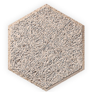 Panneau acoustique en <span class=keywords><strong>laine</strong></span> <span class=keywords><strong>de</strong></span> <span class=keywords><strong>bois</strong></span> insonorisant - Product Image 4