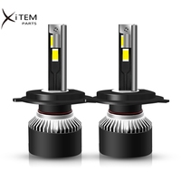 Ampoule de phare LED 10-80V pour camion et voiture, 12000lm 120W, haute puissance, design tout-en-un, H4 H7 H1 H11 9005 9006, feux antibrouillard Canbus