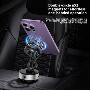 Soporte Magnético para Teléfono con Ventosa para el Tablero del Automóvil, <span class=keywords><strong>de</strong></span> Plástico ABS D1, Giratorio y Plegable - Product Image 4