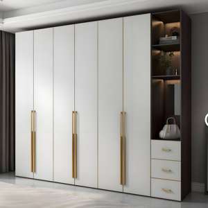 Armoire pliante portable pour meubles de maison dans la chambre et le salon pour les appartements - Product Image 6