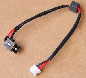 Conector de alimentação com cabo de soquete para Lenovo IBM Z400 Z500 P400 P500 DC