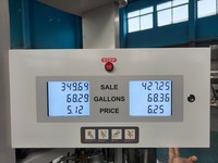 Dispensador de Combustible de 2 Boquillas Directo de Fábrica, Dispensador de Combustible Controlado por Computadora con Garantía para Equipos de Servicio de Gasolineras