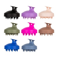 Brosse de Massage Capillaire Gloway TPR 8 Couleurs pour Shampooing, Masseur de Tête et Cuir Chevelu Anti-Pellicules et Croissance des Cheveux – Offre Spéciale Septembre à 0,19 $