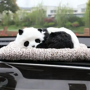 Simulación de carbón animales realista de peluche interactivo juguete olor de Panda