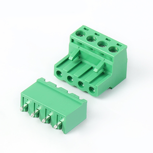 피닉스 <span class=keywords><strong>MSTB</strong></span> <span class=keywords><strong>2.5</strong></span> 플러그 in PCB 배선 터미널 2EDGK 2EDGVC 2EDGRC 간격 5.08mm 녹색 터미널 블록 교체 - Product Image 6
