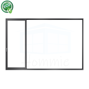 Sistema de Ventanas de Aluminio de Alta Calidad con Rotura de Puente Térmico, Ventana Corredera Hermética para Balcón con Presión Lateral - Product Image 1