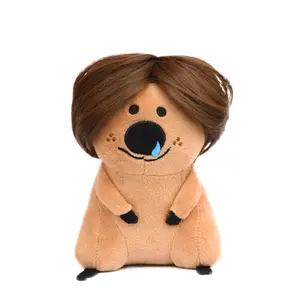 Giocattoli di peluche gopher Wigged nuovo design giocattoli di peluche fornitore morbido di alta qualità campione gratuito logo personalizzato di dimensioni personalizzate