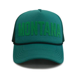 Gorra Trucker de Espuma OEM en Blanco, Personalizable con Logotipo Bordado, 5 Paneles, Malla Trasera Lisa, Gorra Trucker con Estampado Puff para Hombre - Product Image 2