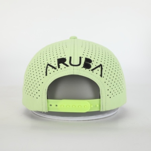 Alta calidad 100% personalizado Puff bordado papá sombreros ajustable 5 paneles corte láser agujero gorra con estilo todos los días sombreros - Product Image 5