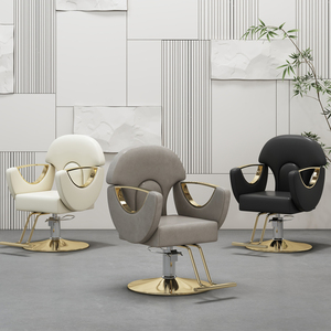 Hiện đại tóc Salon đồ nội thất giá thấp màu đen đơn giản phong cách tiệm hớt tóc tạo kiểu ghế - Product Image 5